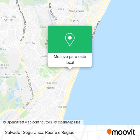 Salvador Seguranca mapa