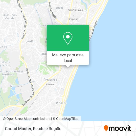Cristal Master mapa