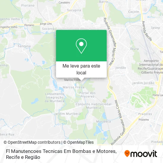Fl Manutencoes Tecnicas Em Bombas e Motores mapa