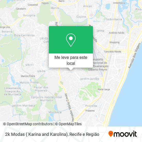 2k Modas ( Karina and Karolina) mapa