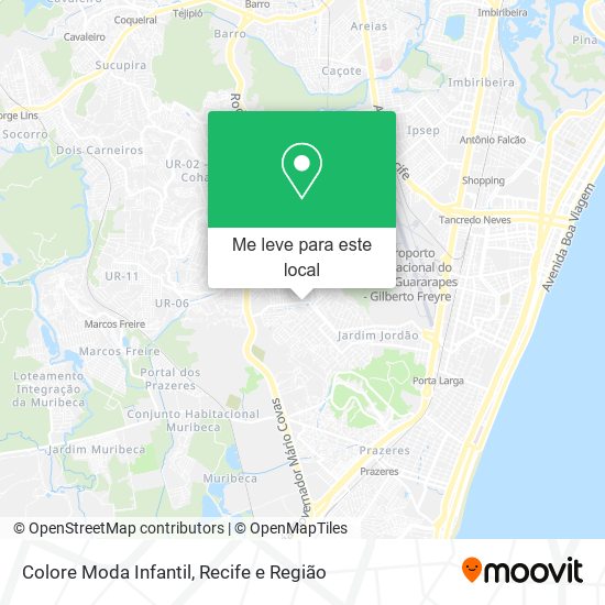 Colore Moda Infantil mapa