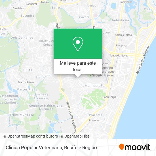 Clinica Popular Veterinaria mapa