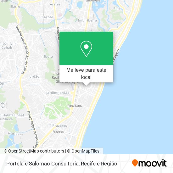 Portela e Salomao Consultoria mapa