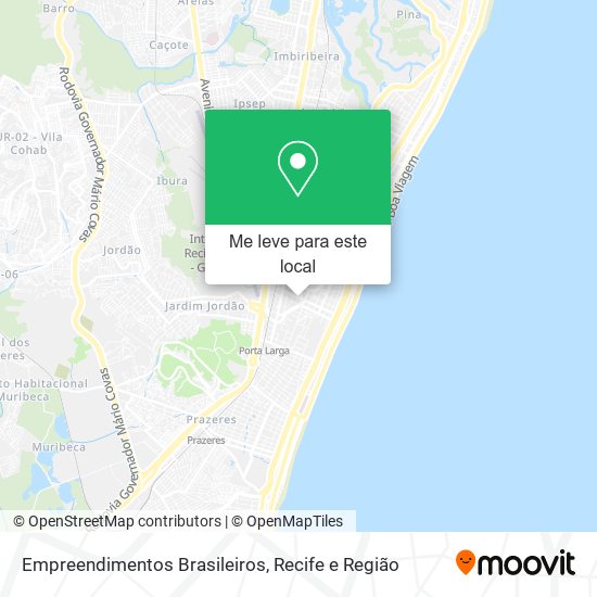 Empreendimentos Brasileiros mapa