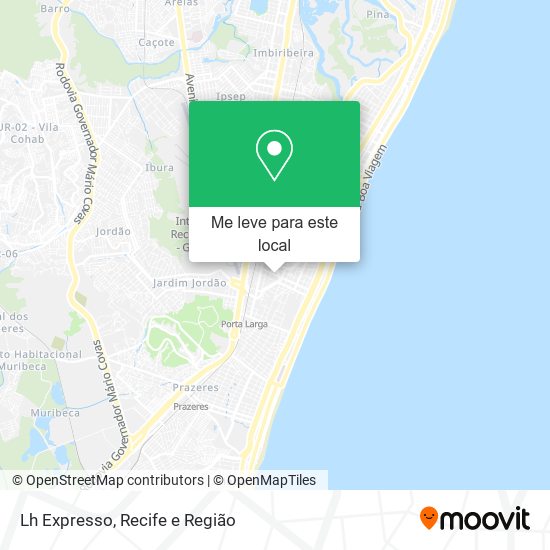 Lh Expresso mapa