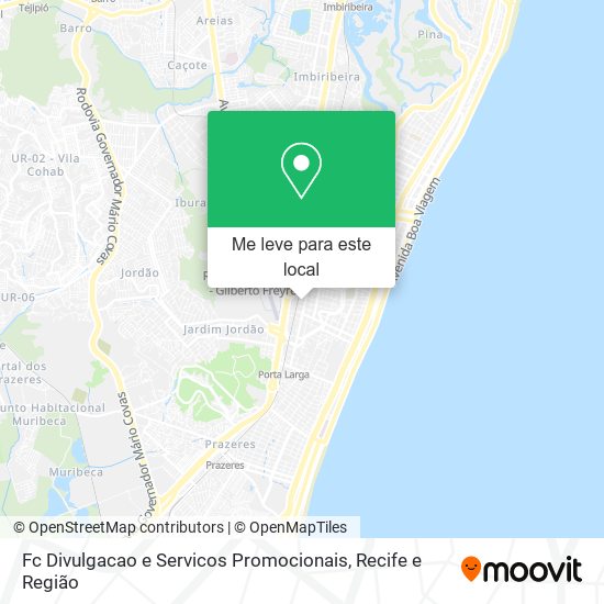 Fc Divulgacao e Servicos Promocionais mapa