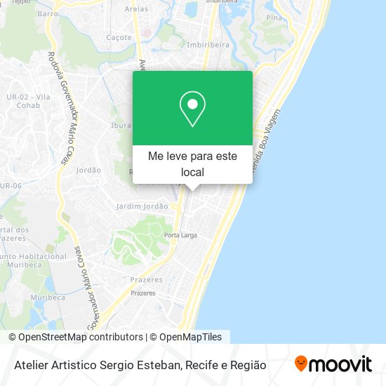 Atelier Artistico Sergio Esteban mapa