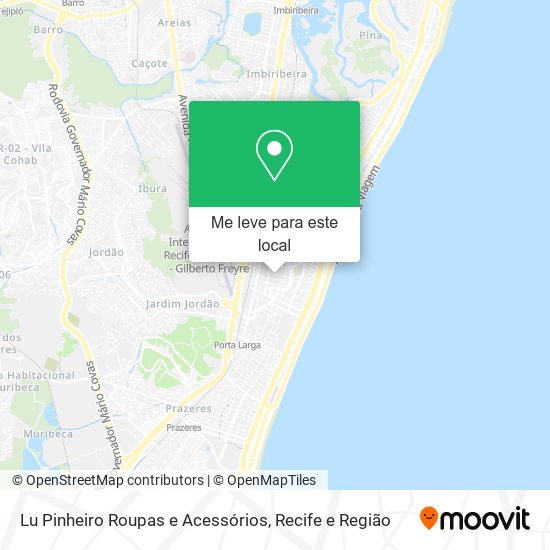 Lu Pinheiro Roupas e Acessórios mapa