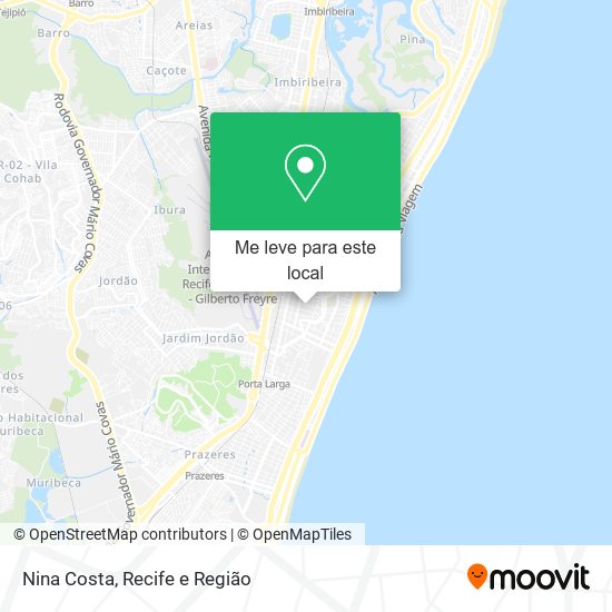 Nina Costa mapa