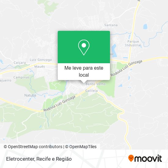 Eletrocenter mapa