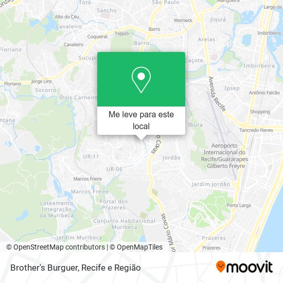 Brother's Burguer mapa