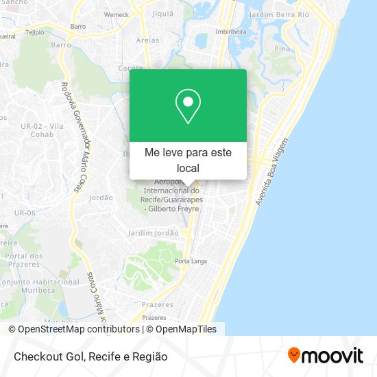 Checkout Gol mapa