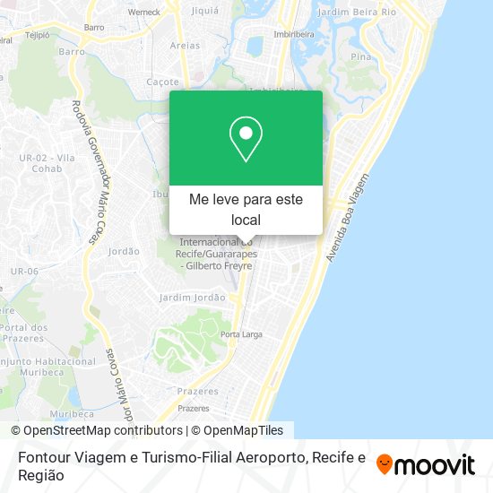 Fontour Viagem e Turismo-Filial Aeroporto mapa