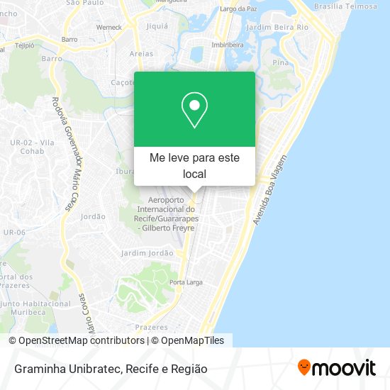 Graminha Unibratec mapa