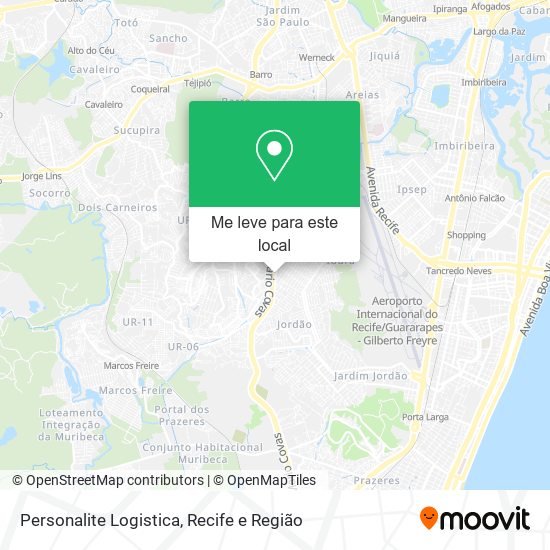 Personalite Logistica mapa