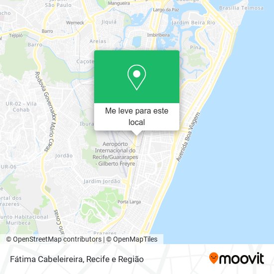 Fátima Cabeleireira mapa