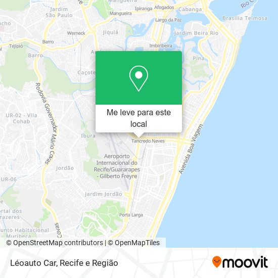 Léoauto Car mapa