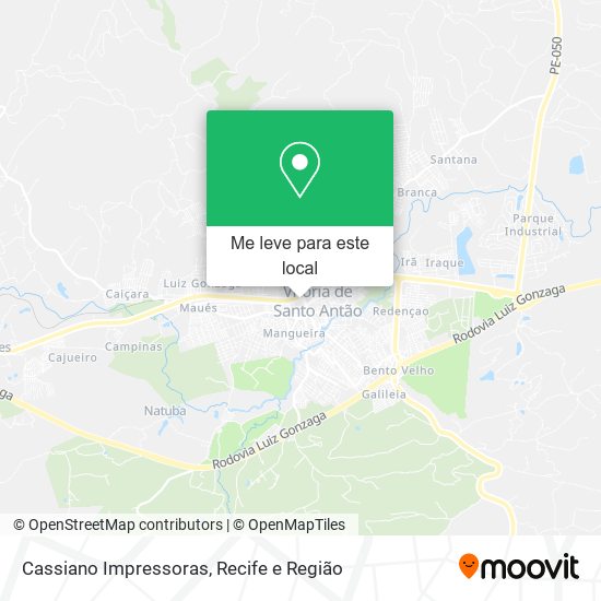 Cassiano Impressoras mapa