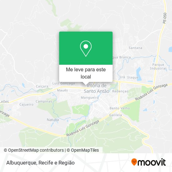 Albuquerque mapa