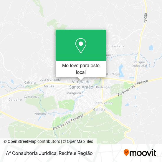 Af Consultoria Juridica mapa