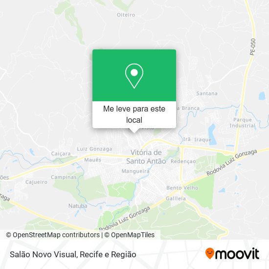 Salão Novo Visual mapa