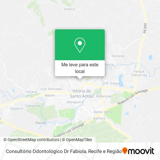 Consultório Odontológico Dr Fabiola mapa
