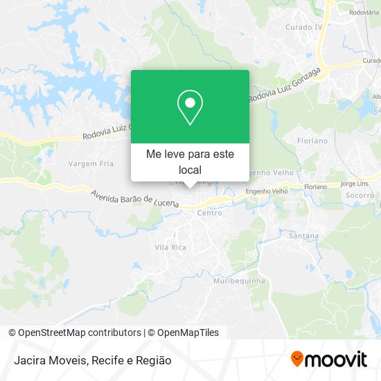 Jacira Moveis mapa