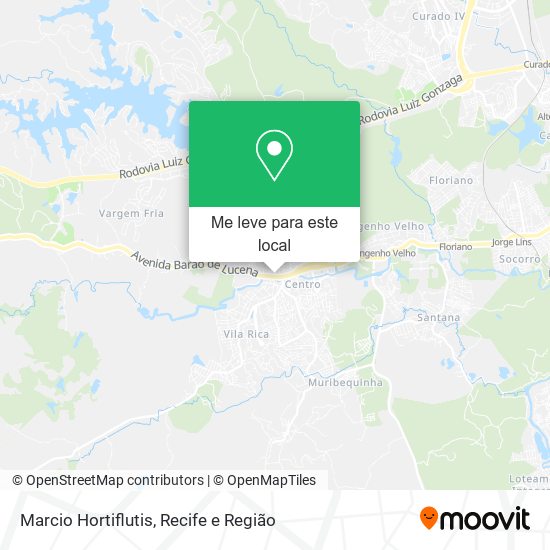 Marcio Hortiflutis mapa
