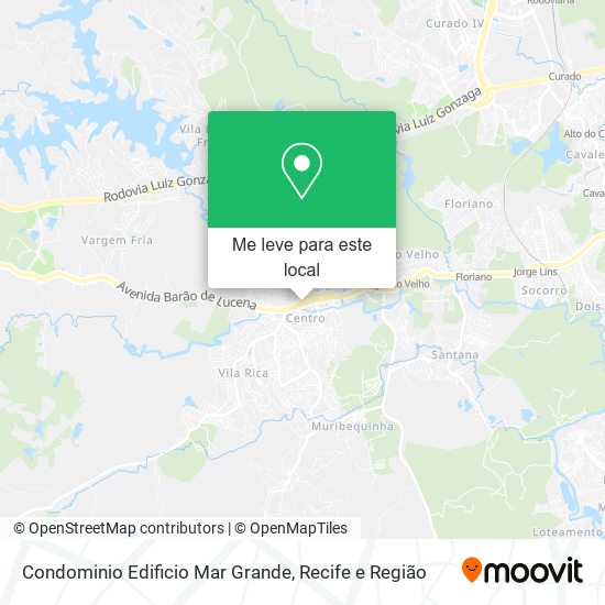 Condominio Edificio Mar Grande mapa