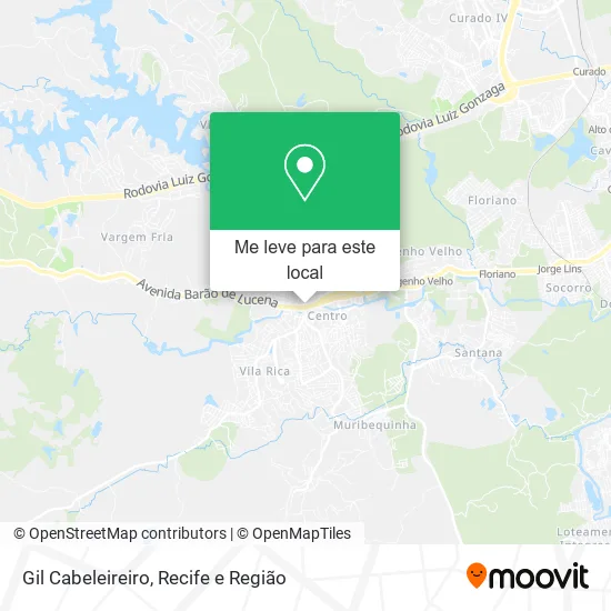 Gil Cabeleireiro mapa