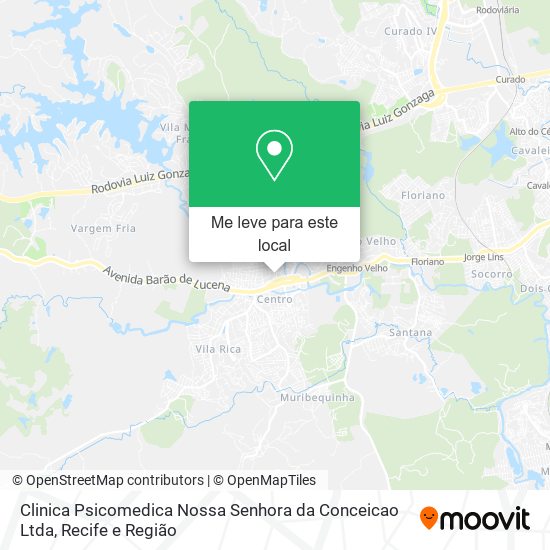 Clinica Psicomedica Nossa Senhora da Conceicao Ltda mapa
