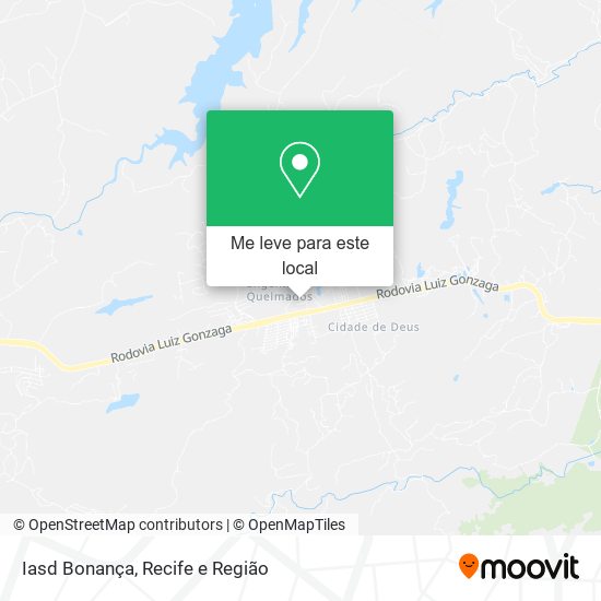 Iasd Bonança mapa