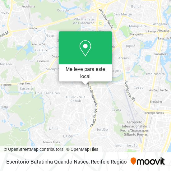 Escritorio Batatinha Quando Nasce mapa