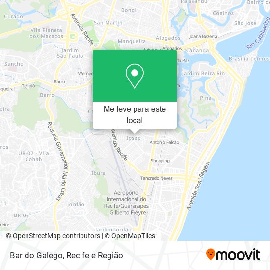 Bar do Galego mapa