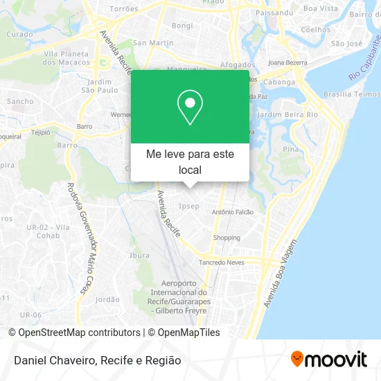 Daniel Chaveiro mapa