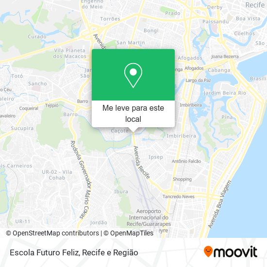 Escola Futuro Feliz mapa