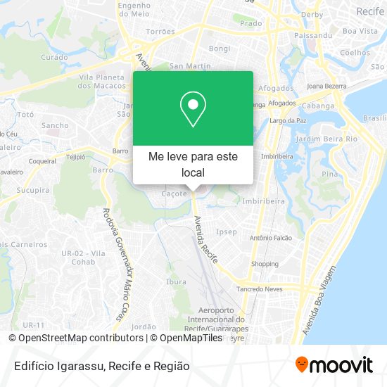 Edifício Igarassu mapa