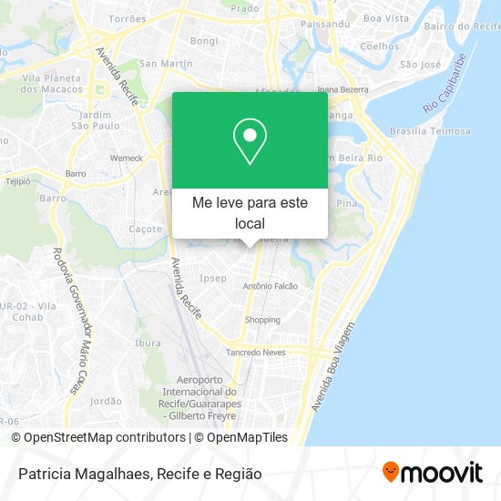 Patricia Magalhaes mapa