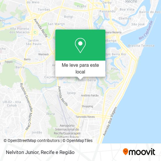 Nelviton Junior mapa
