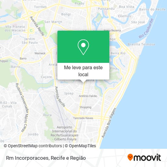Rm Incorporacoes mapa