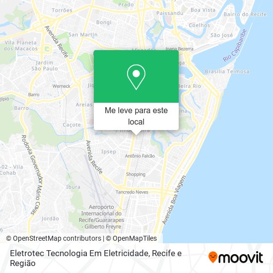 Eletrotec Tecnologia Em Eletricidade mapa