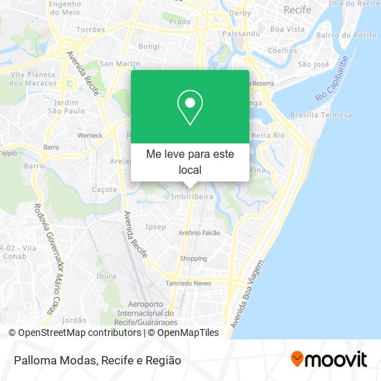 Palloma Modas mapa