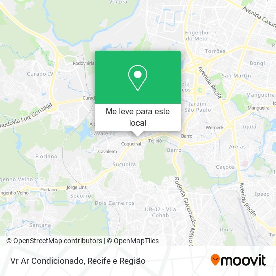 Vr Ar Condicionado mapa