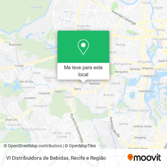 Vl Distribuidora de Bebidas mapa