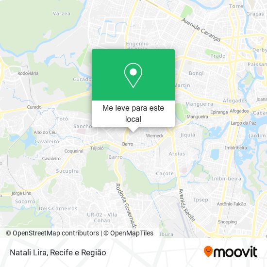 Natali Lira mapa