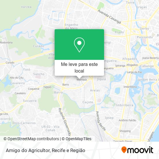 Amigo do Agricultor mapa