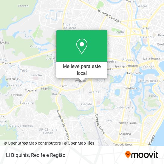 Ll Biquinis mapa
