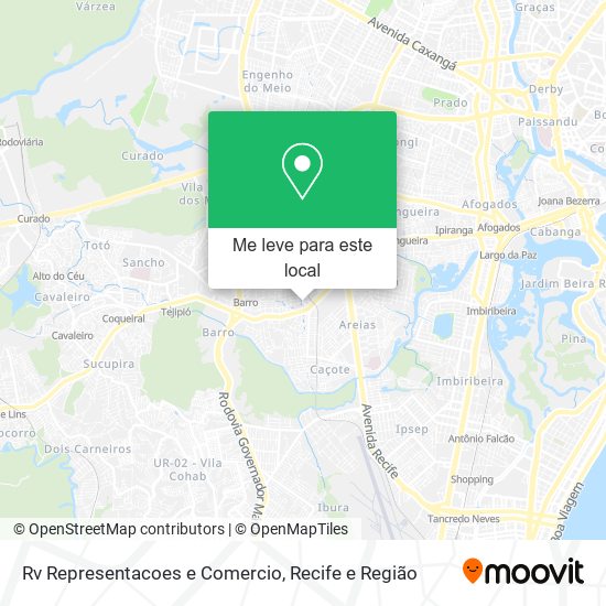 Rv Representacoes e Comercio mapa