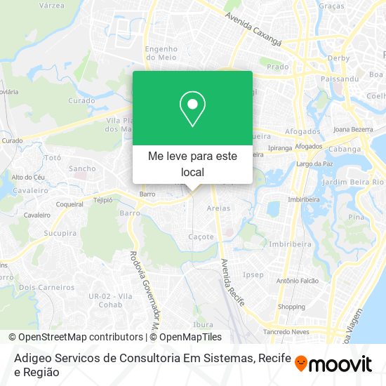 Adigeo Servicos de Consultoria Em Sistemas mapa