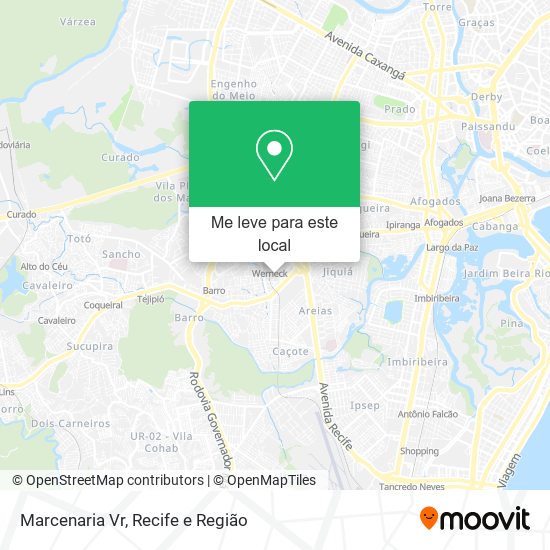 Marcenaria Vr mapa
